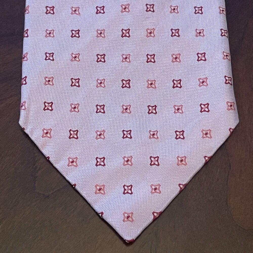 Nicola Ferri Pink 100% Men’s Neck Tie Made In Italy